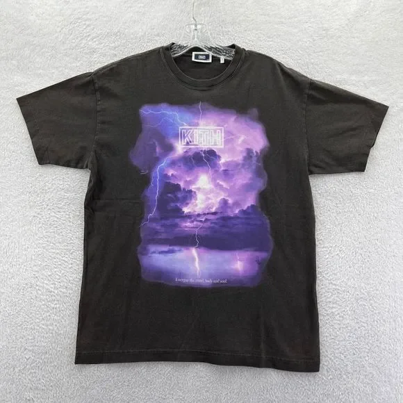 ★25SS 最新作★Kith Storm Vintage Tee Kith | Shirts | New Kith Perfect Storm Shirt Mens Xs Relaxed